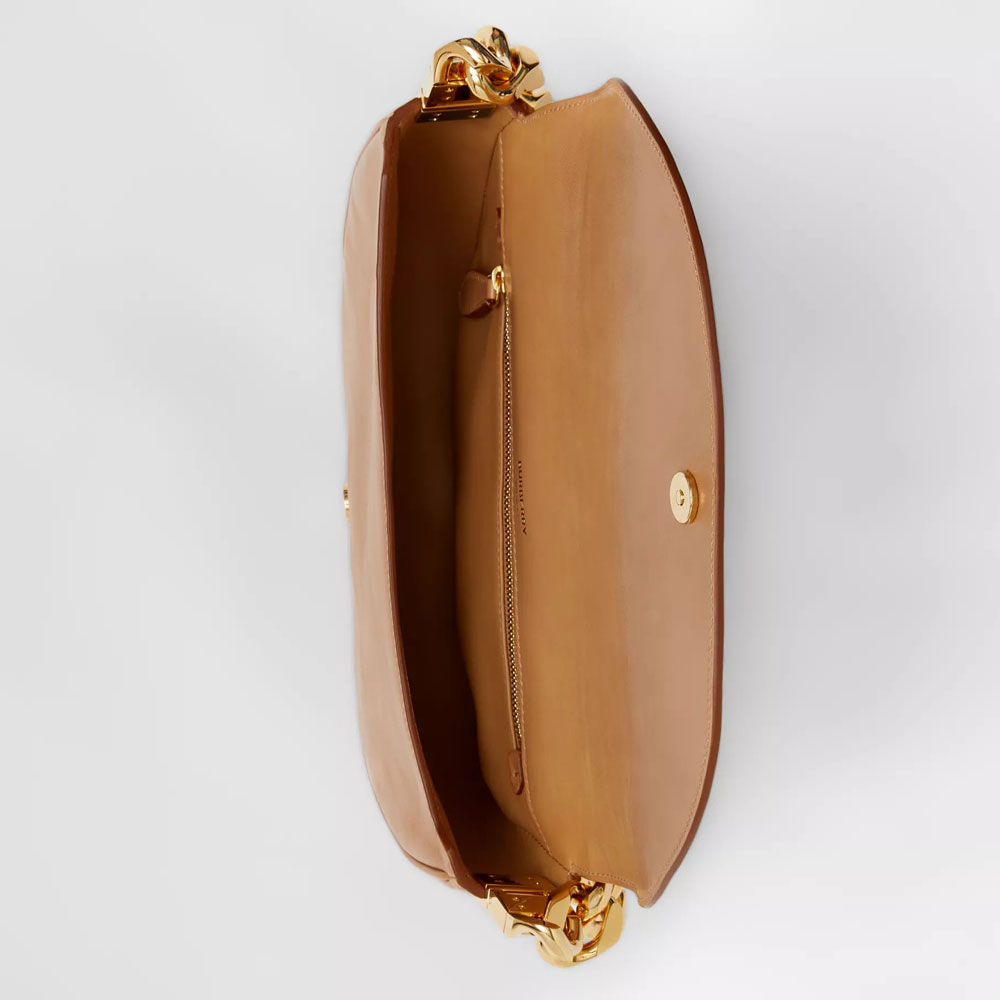 Burberry Small Lambskin Olympia Bag in Modern Beige 80401181 - Photo-2