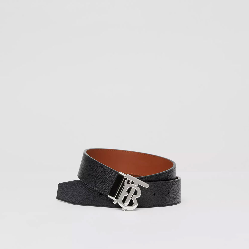 Burberry Reversible Leather TB Belt 80432471