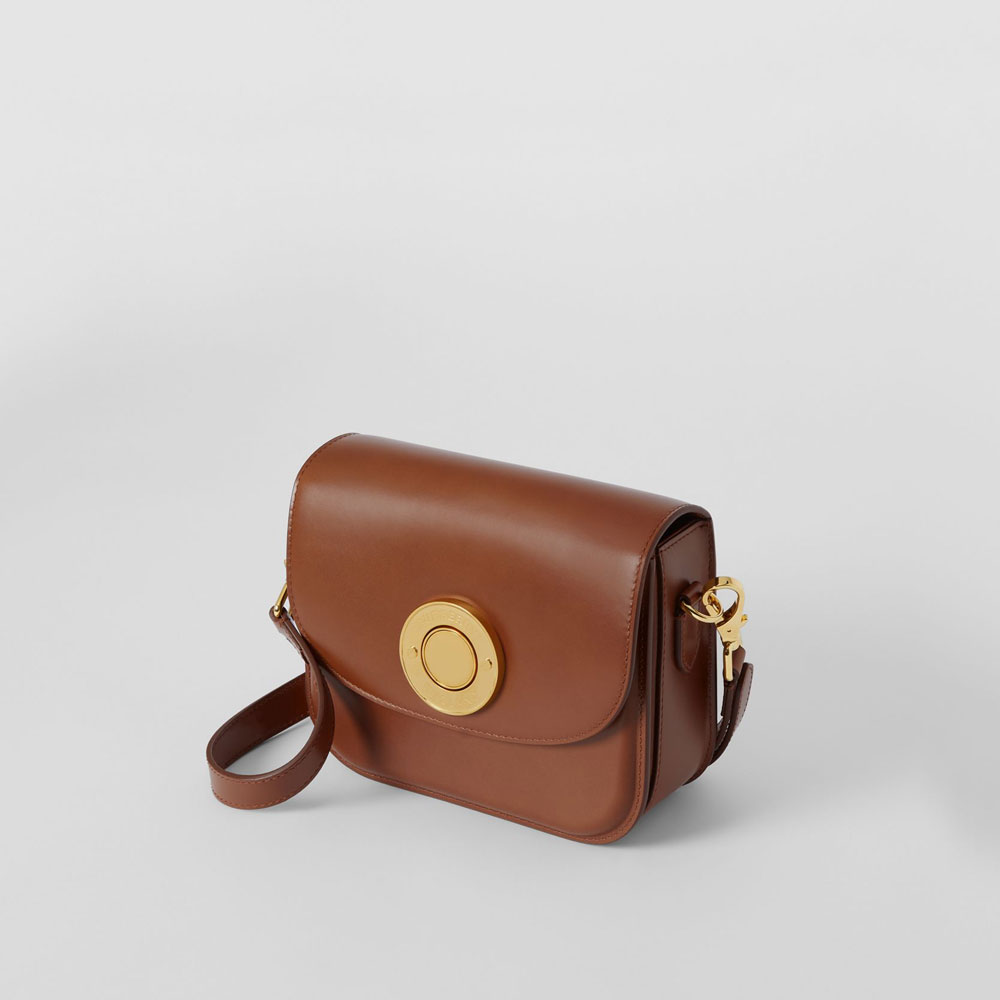 Burberry Leather Small Elizabeth Bag in Warm Tan 80557761 - Photo-2