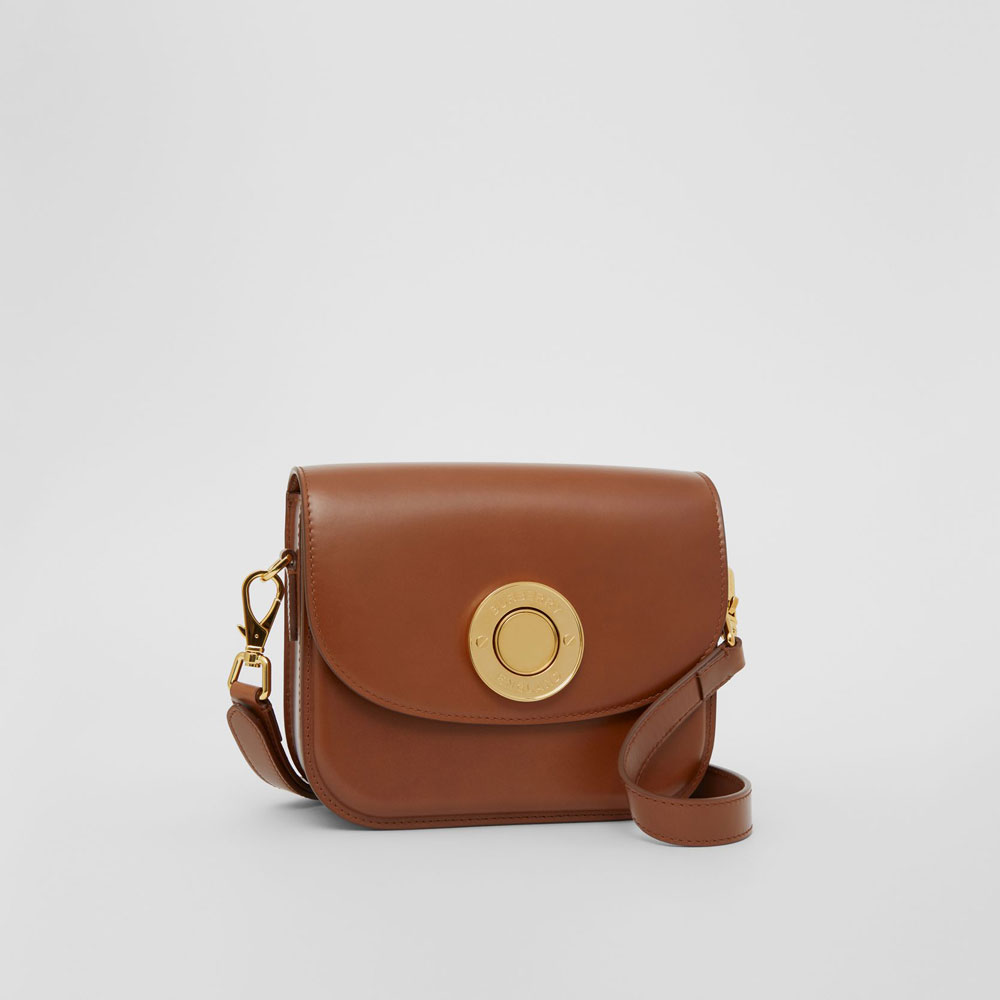 Burberry Leather Small Elizabeth Bag in Warm Tan 80557761 - Photo-3
