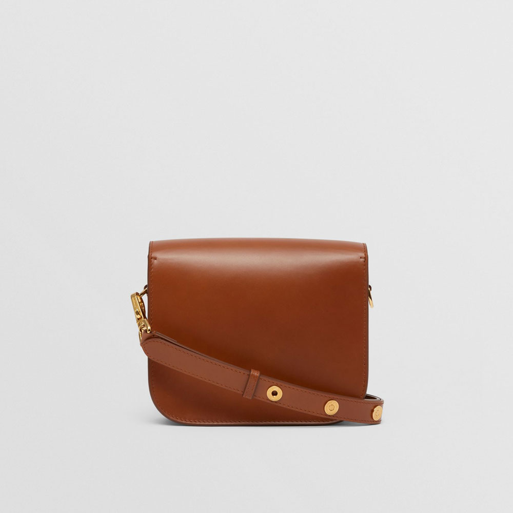 Burberry Leather Small Elizabeth Bag in Warm Tan 80557761 - Photo-4