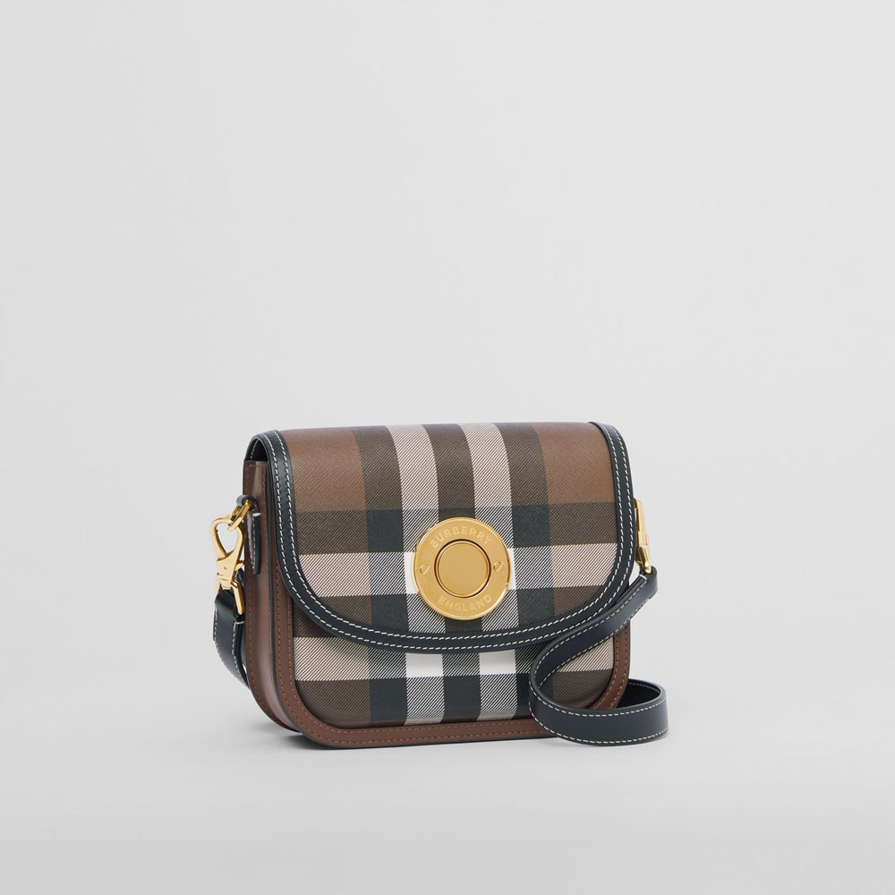 Burberry Check and Leather Small Elizabeth Bag 80557811 - Photo-2