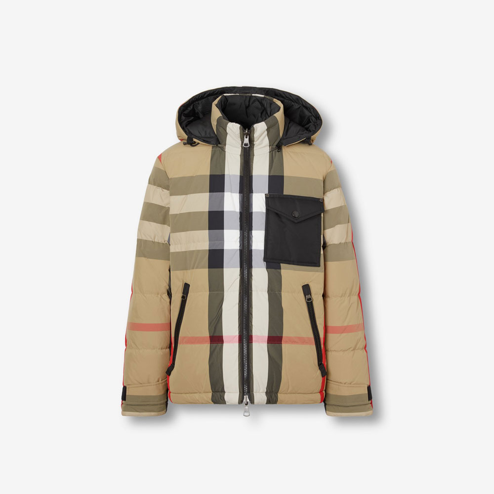 Burberry Reversible Check Puffer Jacket 80642911