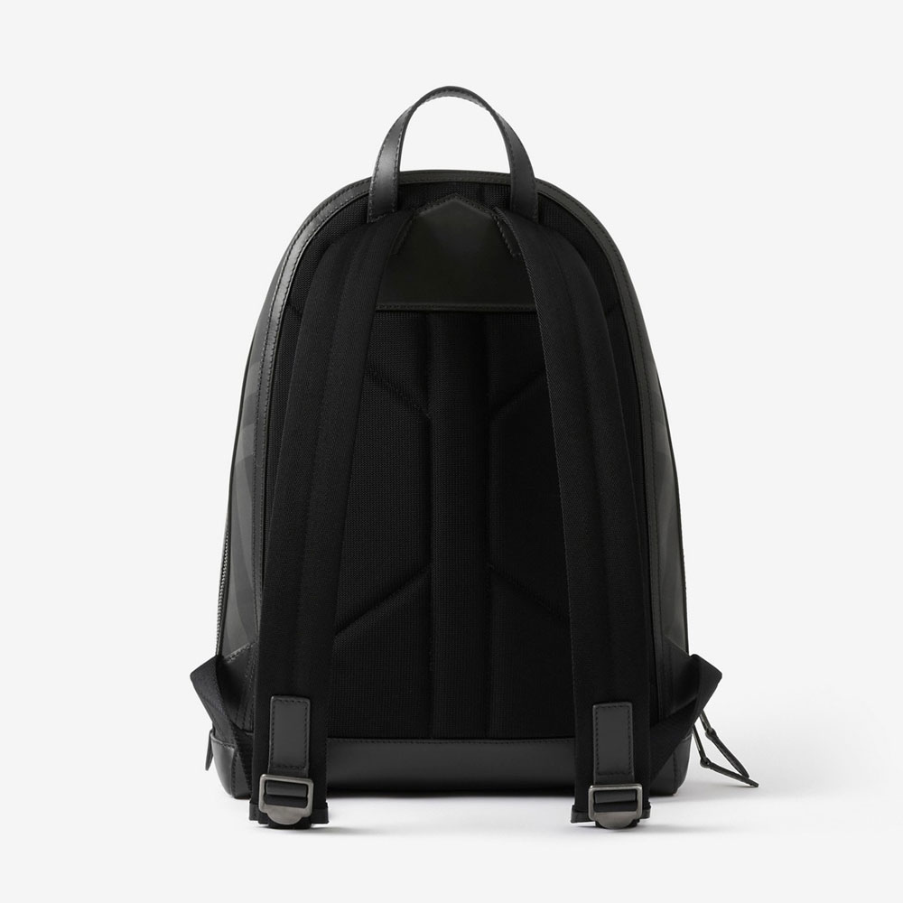 Burberry Rocco Backpack in Charcoal Canvas 80656301 - Photo-2