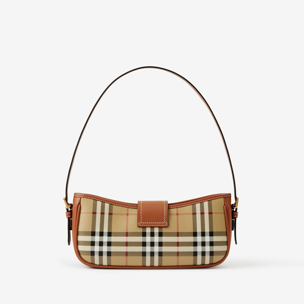 Burberry Check Sling Bag Vintage 80705631 - Photo-3