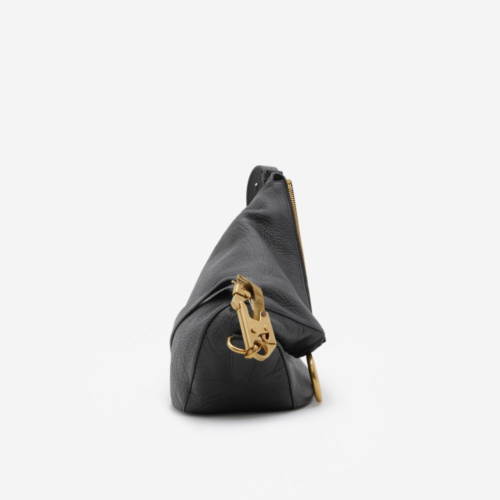 Burberry Medium Knight Bag in Black 80752551 - Photo-3