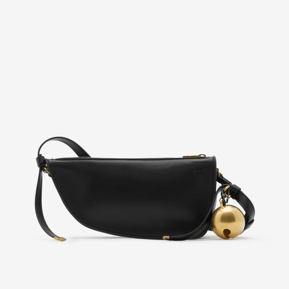 Burberry Mini Shield Sling Bag in Black 80775801 - Photo-2