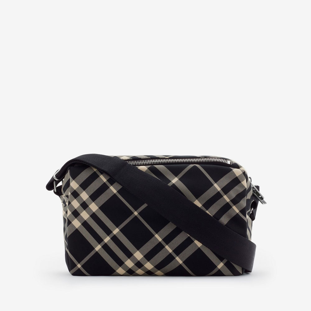 Burberry Check Crossbody Bag Nylon 80920171 - Photo-3