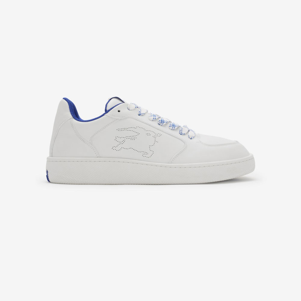 Burberry Leather Stock Sneakers in White 80954241