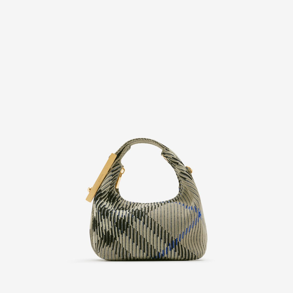 Burberry Micro Peg Chain Bag in Lichen 80974421