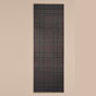 Burberry Lightweight Check Wool and Silk Scarf Charcoal 39954841 - thumb-3