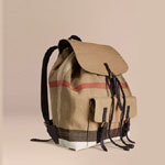 Burberry Canvas Check Backpack 39962261