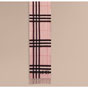 Burberry Reversible Metallic Check Cashmere Scarf in Ash Rose 40407451 - thumb-2