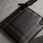 Burberry Leather Trim London Check Crossbody Bag 40600861 - thumb-4