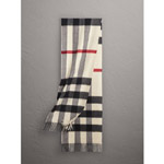 Burberry Large Classic Cashmere Scarf in Check 40605751