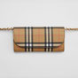 Burberry Vintage Check and Leather Wallet with Chain 40732201 - thumb-2