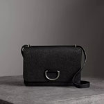 Burberry Medium Leather D-ring Bag in Black 40766431