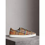 Burberry Rainbow Vintage Check Sneakers in Antique Yellow 40768331 - thumb-3