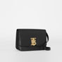 Burberry Small Leather TB Bag in Black 80103341 - thumb-4