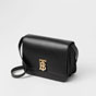 Burberry Medium Leather TB Bag in Black 80103351 - thumb-3