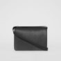 Burberry The Medium Vintage Check and Leather D-ring Bag in Black 80105421 - thumb-4