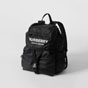 Burberry Logo Print Nylon Backpack in Black 80106081 - thumb-2