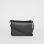 Burberry The Mini Vintage Check and Leather D-ring Bag in Black 80109591 - thumb-4