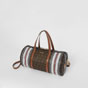 Burberry Medium Monogram Stripe E-canvas Barrel Bag 80186521 - thumb-3