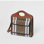 Burberry Medium Monogram Stripe E-canvas Pocket Bag 80193641 - thumb-2