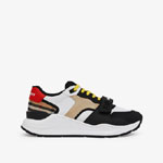 Burberry Nylon Suede and Check Sneakers 80273501