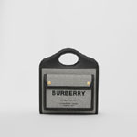 Burberry Mini Tri-tone Canvas and Leather Pocket Bag 80324371