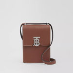 Burberry Grainy Leather Robin Bag in Tan 80328961