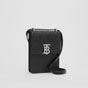 Burberry Monogram Leather Robin Bag in Black 80328991 - thumb-2