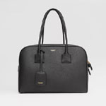 Burberry Large Leather Half Cube Bag in Black 80350531