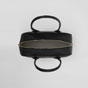 Burberry Medium Leather Half Cube Bag in Black 80350551 - thumb-3