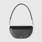 Burberry Small Leather Olympia Bag in Black 80363811