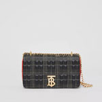 Burberry Small Quilted Tri tone Lambskin Lola Bag 80373771