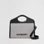Burberry Canvas and Leather Foldover Pocket Bag in Black 80395061 - thumb-2