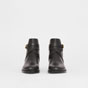 Burberry House Check and Leather Ankle Boots 80423661 - thumb-3