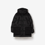 Burberry Nylon Puffer Coat in Black 80438451