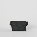 Burberry Grainy Leather Pocket Bum Bag in Black 80444991