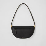Burberry Small Leather Olympia Bag in Black 80470131