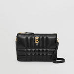 Burberry Quilted Leather Lola Twin Pouch in Black 80492831