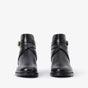 Burberry House Check and Leather Ankle Boots Black 80568191 - thumb-2