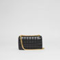 Burberry Quilted Leather Mini Lola Bag in Black 80594921 - thumb-4