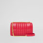 Burberry Quilted Leather Small Lola Bag in Bright Red 80595121 - thumb-4