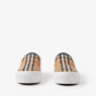 Burberry Vintage Check Cotton Wool Blend Sneakers 80642411 - thumb-2