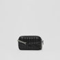 Burberry Quilted Leather Mini Lola Camera Bag in Black 80648541 - thumb-4