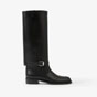Burberry Leather Boots in Black 80664271 - thumb-2