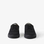 Burberry Nylon Leather and Cotton Sneakers in Black 80683761 - thumb-2